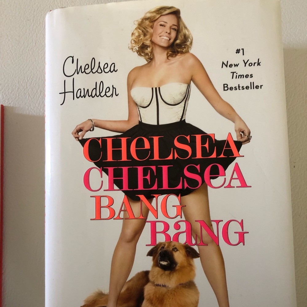 Autographed copy of Chelsea Handler book